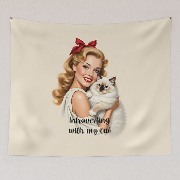 Item preview, To retreat with my cat designed and sold by 3ling_Design.