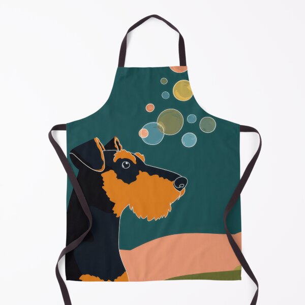 Item preview, Dog watching colorful bubbles designed and sold by anytka.