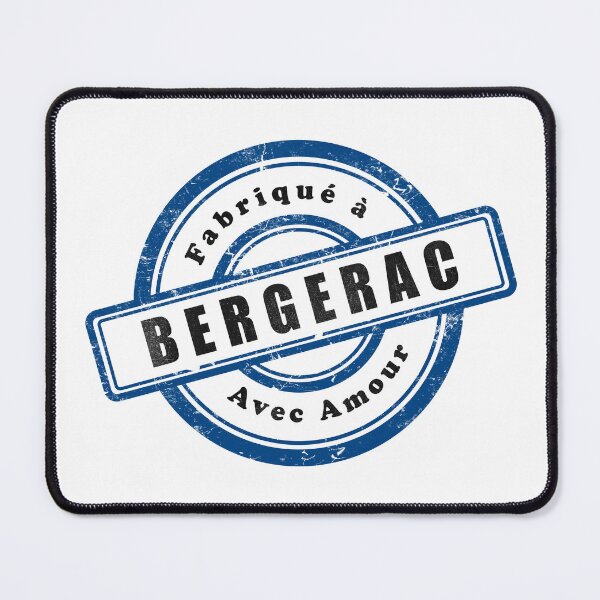 Item preview, Vintage stamp Made in Bergerac with love designed and sold by Panneaux et signalisations - NPOITEVIN.