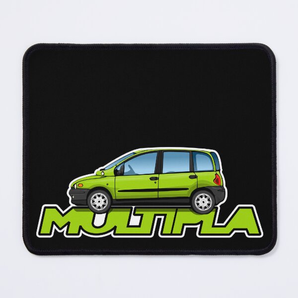 Item preview, Green Fiat Multipla designed and sold by icgraphicdesign.