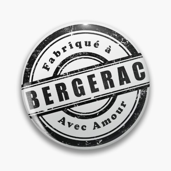 Item preview, Vintage stamp Made in Bergerac with love designed and sold by Panneaux et signalisations - NPOITEVIN.
