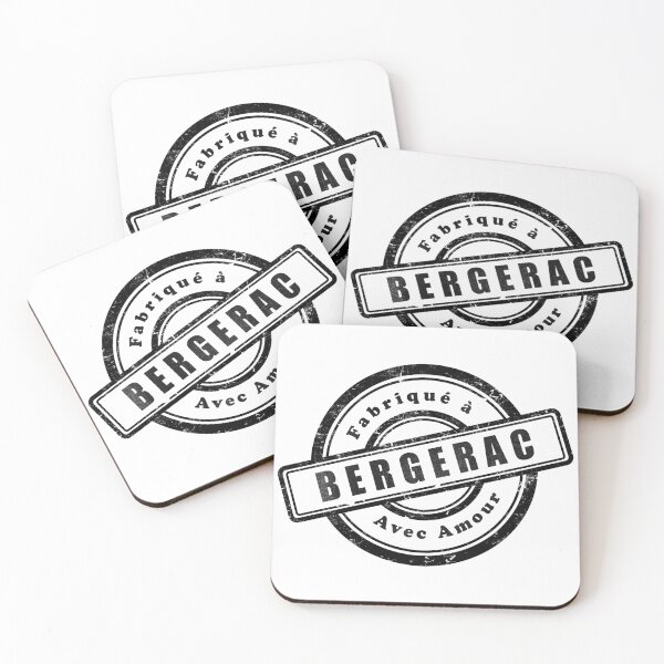 Item preview, Vintage stamp Made in Bergerac with love designed and sold by Panneaux et signalisations - NPOITEVIN.