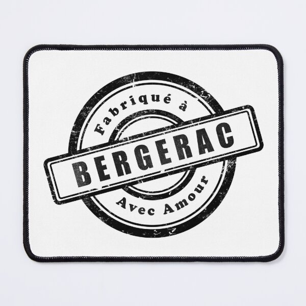 Item preview, Vintage stamp Made in Bergerac with love designed and sold by Panneaux et signalisations - NPOITEVIN.