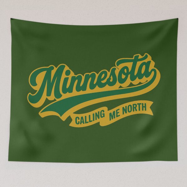 Item preview, Retro Minnesota - Calling Me North designed and sold by Cozy-Old-Pub.