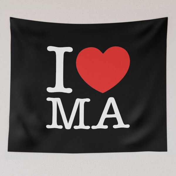 Item preview, I Love Massachusetts designed and sold by shitpostee.