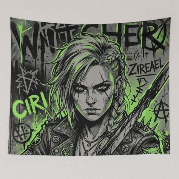 Item preview, Ciri Punk designed and sold by The King's general goods.