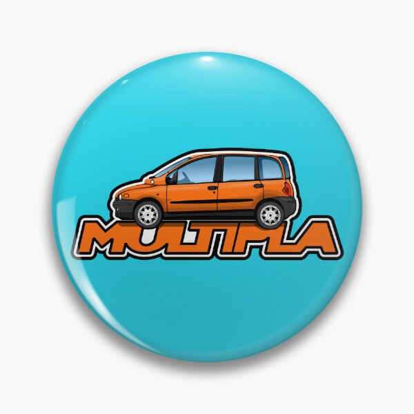 Item preview, Orange Fiat Multipla designed and sold by icgraphicdesign.