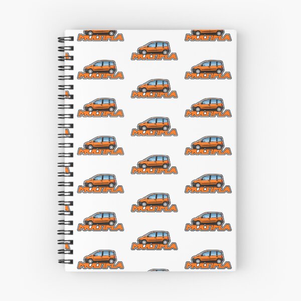 Item preview, Orange Fiat Multipla designed and sold by icgraphicdesign.