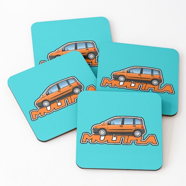 Item preview, Orange Fiat Multipla designed and sold by icgraphicdesign.