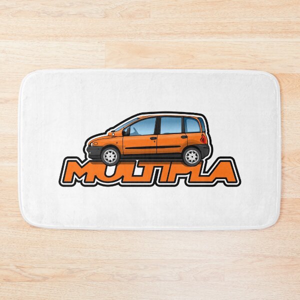 Item preview, Orange Fiat Multipla designed and sold by icgraphicdesign.