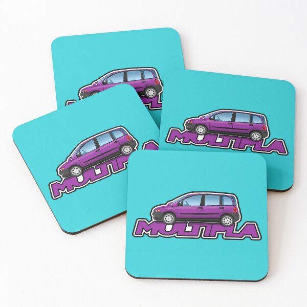 Item preview, Purple Fiat Multipla designed and sold by icgraphicdesign.