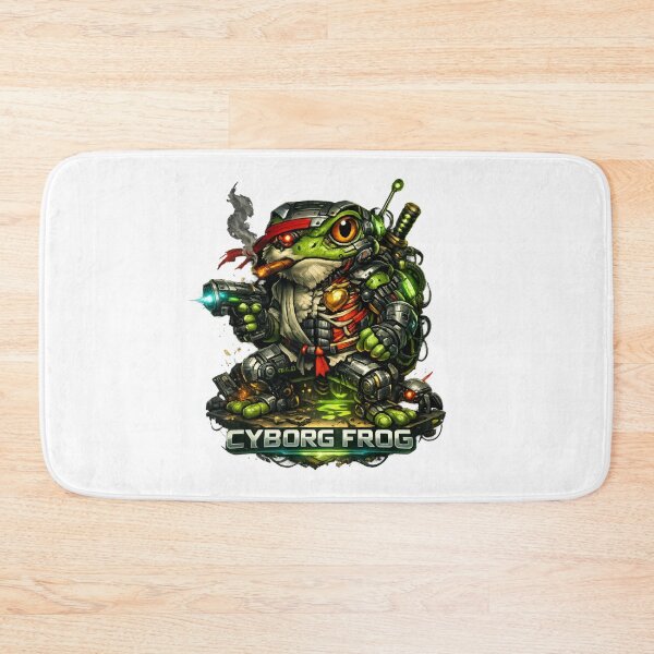 Item preview, Cyborg Frog – Futuristic Warrior T-Shirt designed and sold by CosmicSplendor.