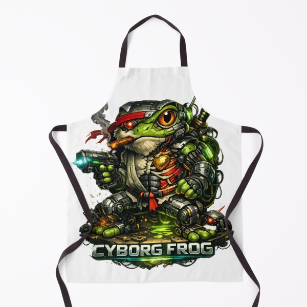 Item preview, Cyborg Frog – Futuristic Warrior T-Shirt designed and sold by CosmicSplendor.