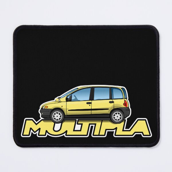 Item preview, Yellow Fiat Multipla designed and sold by icgraphicdesign.
