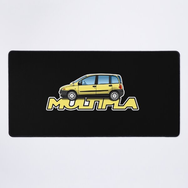 Item preview, Yellow Fiat Multipla designed and sold by icgraphicdesign.
