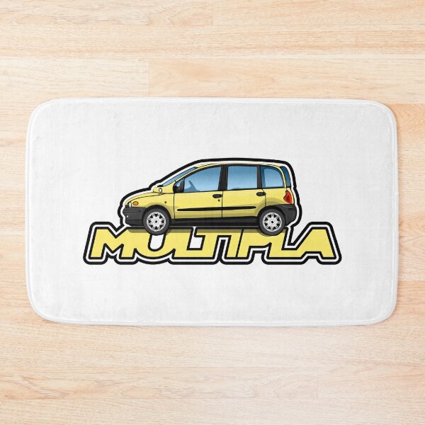 Item preview, Yellow Fiat Multipla designed and sold by icgraphicdesign.