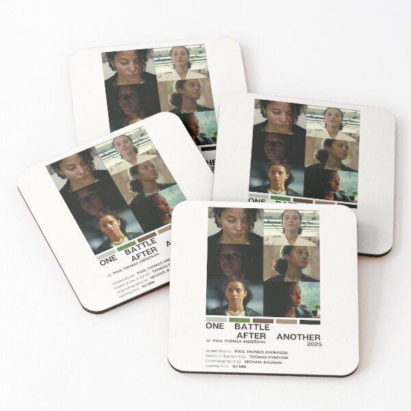 Item preview, One Battle After Another (2025) Movie Poster designed and sold by YellowishCat15.