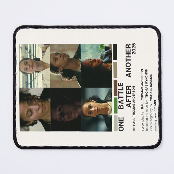 Item preview, One Battle After Another (2025) Movie Poster designed and sold by YellowishCat15.