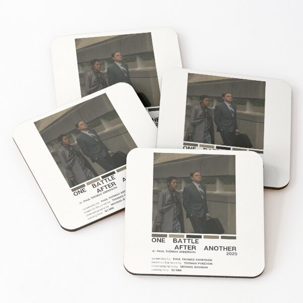 Item preview, One Battle After Another (2025) Movie Poster designed and sold by YellowishCat15.