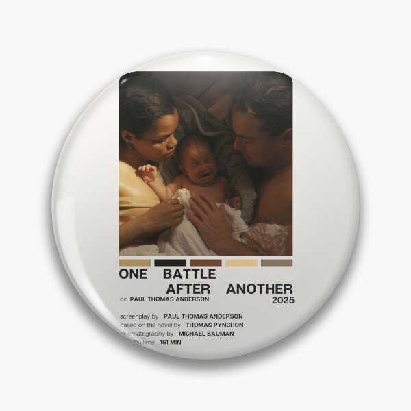 Item preview, One Battle After Another (2025) Movie Poster designed and sold by YellowishCat15.