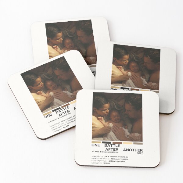 Item preview, One Battle After Another (2025) Movie Poster designed and sold by YellowishCat15.