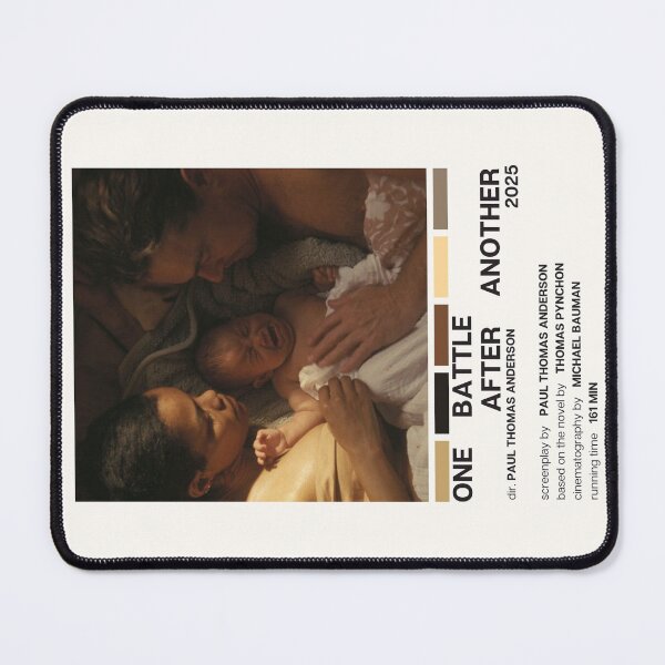 Item preview, One Battle After Another (2025) Movie Poster designed and sold by YellowishCat15.