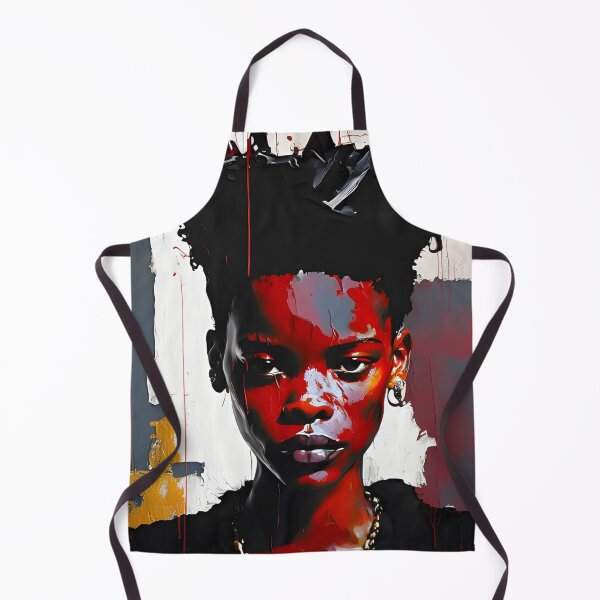 Item preview, Vibrant Female Portrait – Contemporary Modern Art designed and sold by ArtFireGallery.