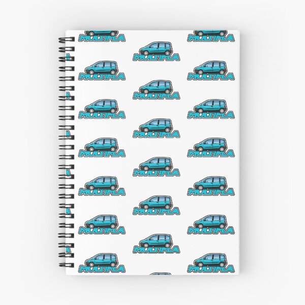 Item preview, Blue Fiat Multipla designed and sold by icgraphicdesign.