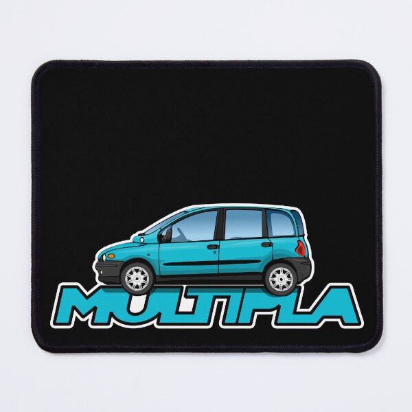 Item preview, Blue Fiat Multipla designed and sold by icgraphicdesign.