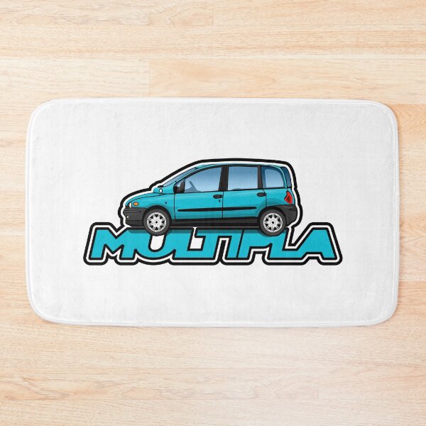 Item preview, Blue Fiat Multipla designed and sold by icgraphicdesign.