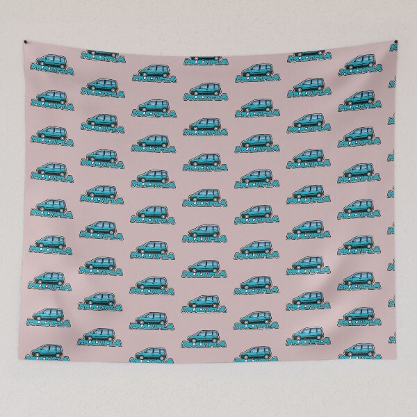 Item preview, Blue Fiat Multipla designed and sold by icgraphicdesign.