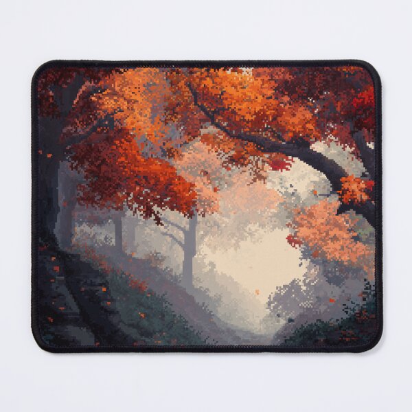 Item preview, Pixel Autumn Forest Path designed and sold by Rtymer.
