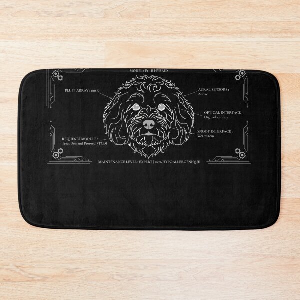 Item preview, Cavapoo Papa - Platinum Edition - Technical Diagram designed and sold by CREATIVE HERITAGE.