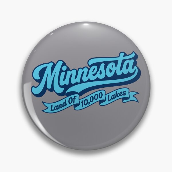 Item preview, Retro Minnesota Land of 10,000 Lakes Vintage designed and sold by Cozy-Old-Pub.