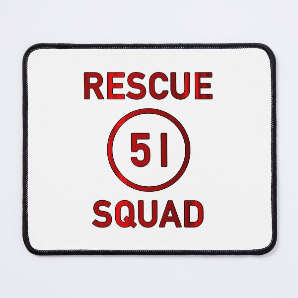 Item preview, Rescue Squad 51 Red Metallic designed and sold by Normbot2000.
