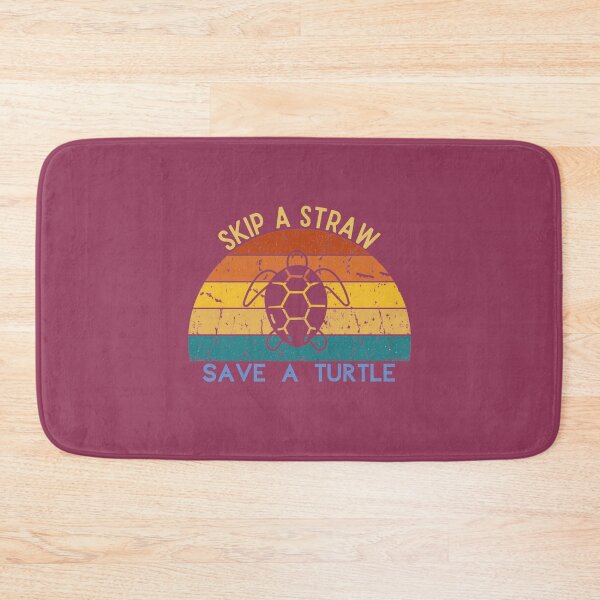 Item preview, Skip a Straw, Save a Turtle designed and sold by LuveraxArt.
