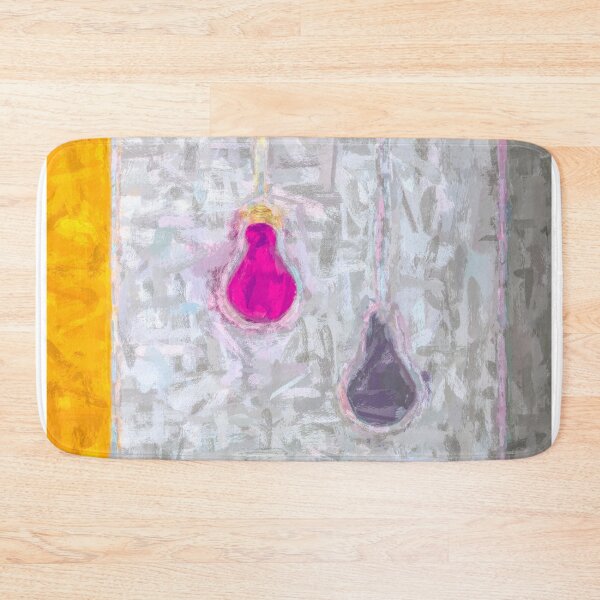 Item preview, Geometric Light Bulb Art - Colorful Abstract Still Life Design designed and sold by NadalArtStudio.