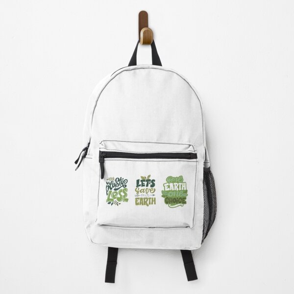 Item preview, Eco-Friendly Typography Bundle – Reduce Plastic, Save Earth, One Earth One Choice – Green Nature Quote Design designed and sold by Art Wave Studio.