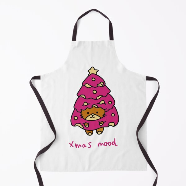 Item preview, Xmas Mood Cute Cat Christmas Tree Funny Holiday Cat designed and sold by TomatiLove.