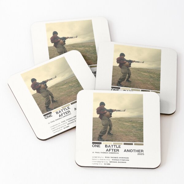 Item preview, One Battle After Another (2025) Movie Poster designed and sold by YellowishCat15.