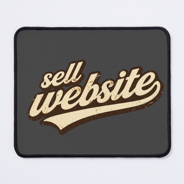 Item preview, Sell Website Vintage Script – Retro Distressed Typography Tee, Old School Business Humor Design designed and sold by piotr_chojnacki_art.