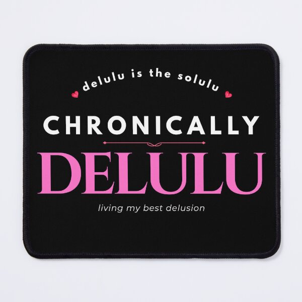 Item preview, Chronically Delulu Funny Meme Quote Shirt designed and sold by EimSol.