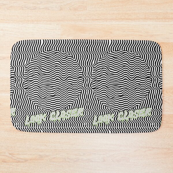 Item preview, Subtle Black on Black Optical Illusion Pattern designed and sold by SlavicKemp.