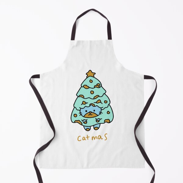 Item preview, Catmas Cute Cat Christmas Tree Funny Xmas Cat designed and sold by TomatiLove.