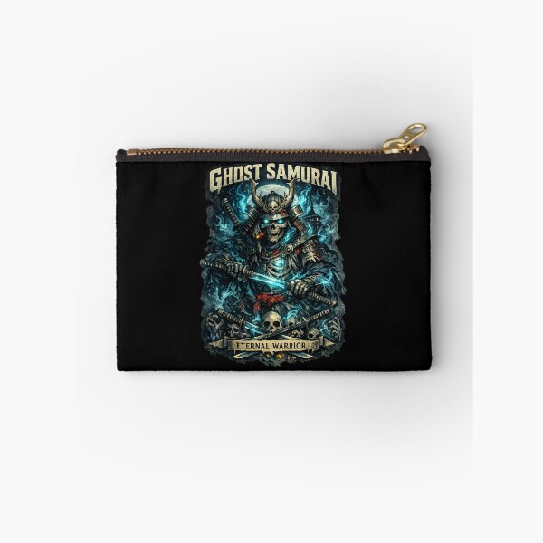 Item preview, Ghost Samurai - Eternal Warrior | Dark Japanese Skeleton Art designed and sold by CosmicSplendor.