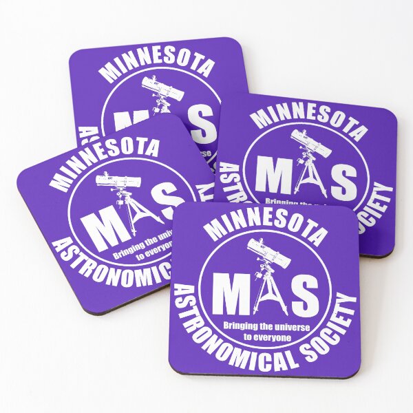 Item preview, Minnesota Astronomical Society Circular Monogram - White designed and sold by Minnesota Astronomical Society.