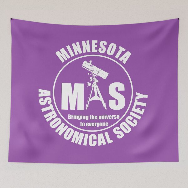 Item preview, Minnesota Astronomical Society Circular Monogram - White designed and sold by Minnesota Astronomical Society.