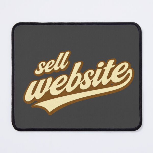 Item preview, Sell Website Vintage Script – Retro Distressed Typography Tee, Old School Business Humor Design designed and sold by piotr_chojnacki_art.