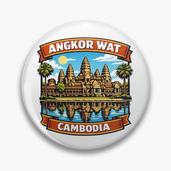 Item preview, Angkor Wat, Cambodia Temple designed and sold by Myra365Art.