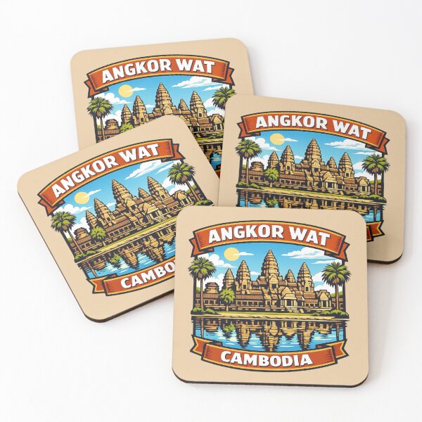 Item preview, Angkor Wat, Cambodia Temple designed and sold by Myra365Art.